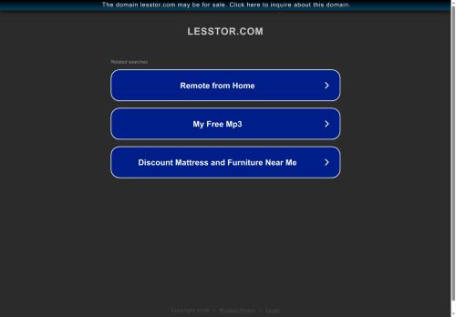lesstor.com capture - 2025-10-17 05:57:54