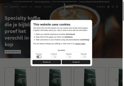 boccacoffee.com capture - 2025-10-17 07:13:08