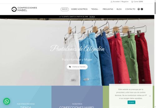 confeccionesmabel.com capture - 2025-10-17 13:14:37