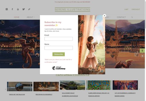 sereneillustrations.com capture - 2025-10-17 14:38:24