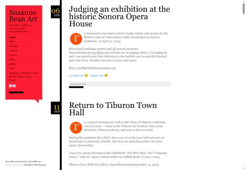 suzbart.com capture - 2025-10-17 17:01:49