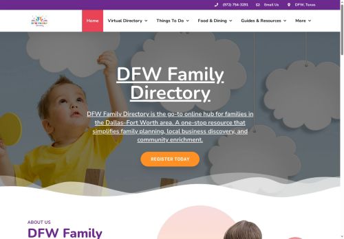 dfwfamilydirectory.com capture - 2025-10-17 17:21:45