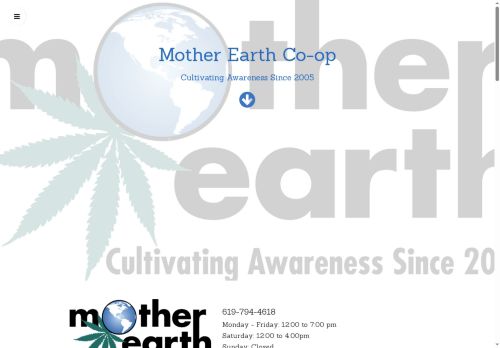 motherearthco-op.com capture - 2025-10-17 17:23:22