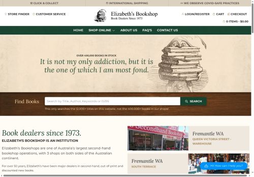 elizabethsbookshop.com capture - 2025-10-17 18:18:12