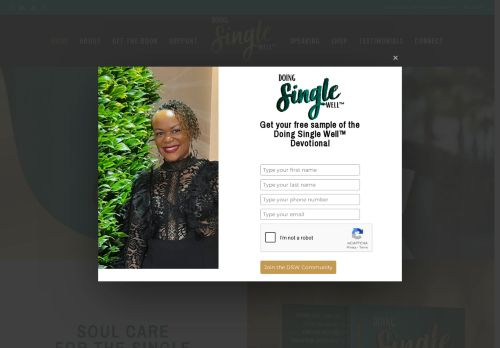 doingsinglewell.com capture - 2025-10-17 19:03:40