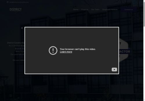districtconstruction.com capture - 2025-10-17 20:37:57