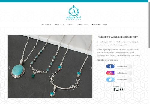abigailsbeadcompany.com capture - 2025-10-17 21:10:45