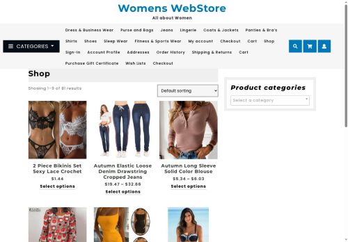 womenswebstore.com capture - 2025-10-17 21:14:49