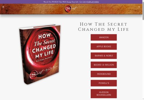 howthesecretchangedmylife.com capture - 2025-10-17 22:35:51