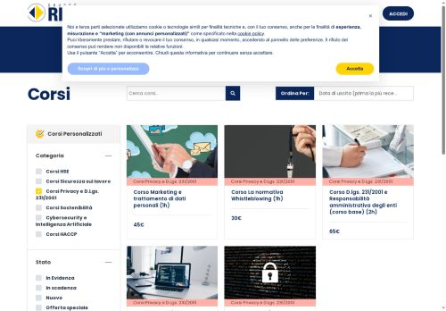 corsiprivacy.com capture - 2025-10-17 23:22:15