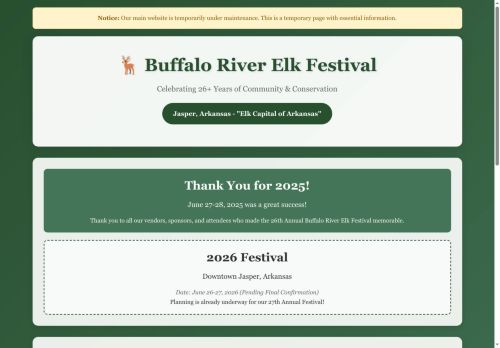 elkfestival.com capture - 2025-10-17 23:27:51