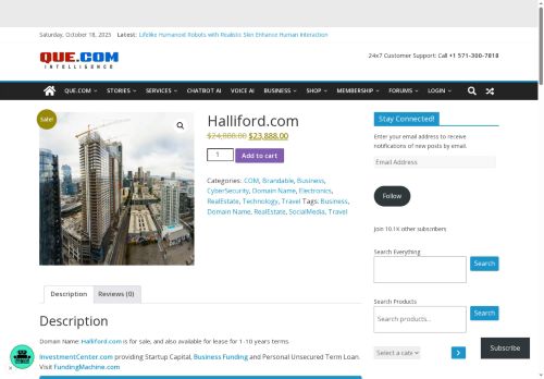 halliford.com capture - 2025-10-18 00:18:32