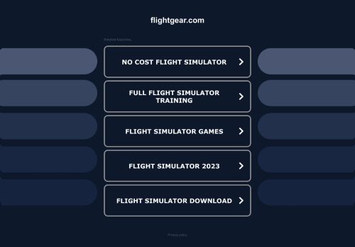 flightgear.com capture - 2025-10-18 01:06:38