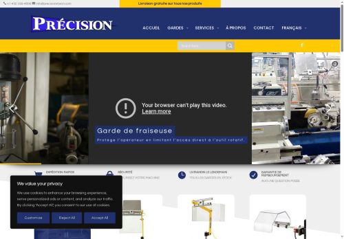 precisionstjean.com capture - 2025-10-18 02:54:39