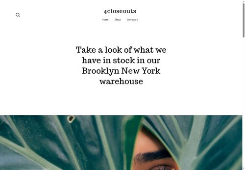 4closeouts.com capture - 2025-10-18 05:21:13