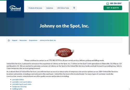 theportapottycompany.com capture - 2025-10-18 07:16:17