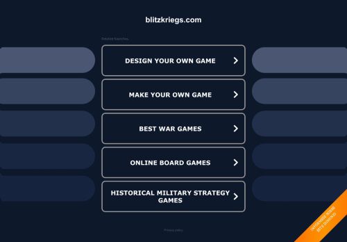 blitzkriegs.com capture - 2025-10-18 07:49:08