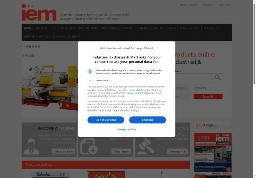 industrialequipmentmarket.com capture - 2025-10-18 07:50:18