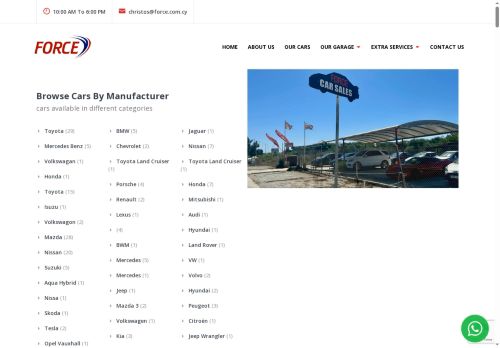 forcecars.com capture - 2025-10-18 08:03:27