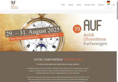 antikuhrenmesse.com capture - 2025-10-18 08:32:53