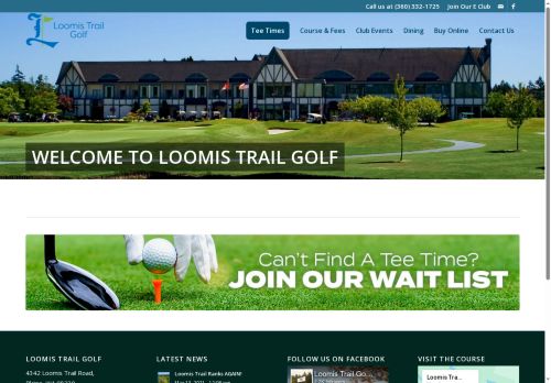 loomistrailgolf.com capture - 2025-10-18 08:52:48