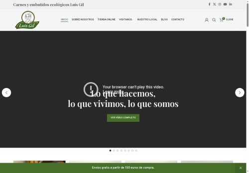 embutidosecologicosluisgil.com capture - 2025-10-18 09:39:17