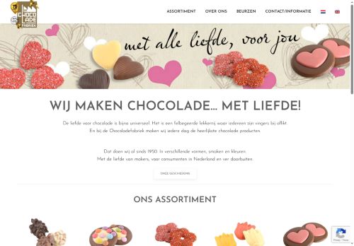 dechocoladefabriek.com capture - 2025-10-18 09:49:45