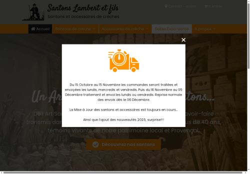 santons-lambert.com capture - 2025-10-18 10:09:55