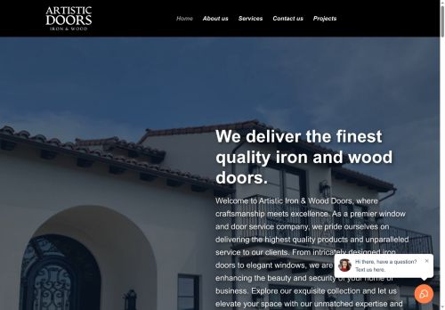 artisticirondoors.com capture - 2025-10-18 13:15:00