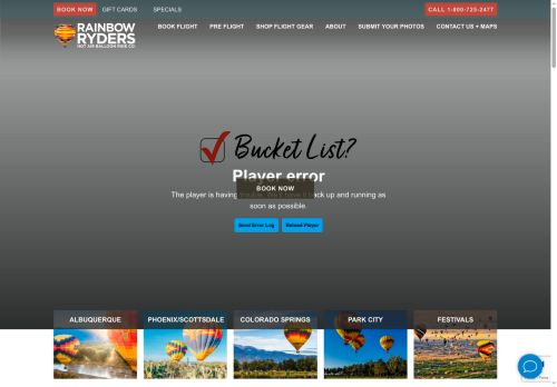 hotairballoonridesphoenix.com capture - 2025-10-18 13:43:49