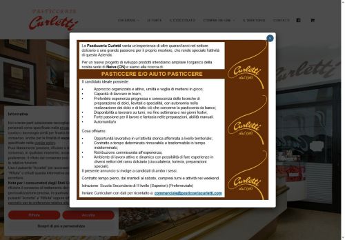 pasticceriacurletti.com capture - 2025-10-18 15:05:41