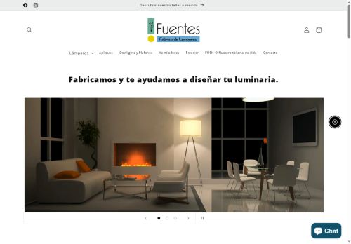 fuentesiluminacion.com capture - 2025-10-18 15:58:12