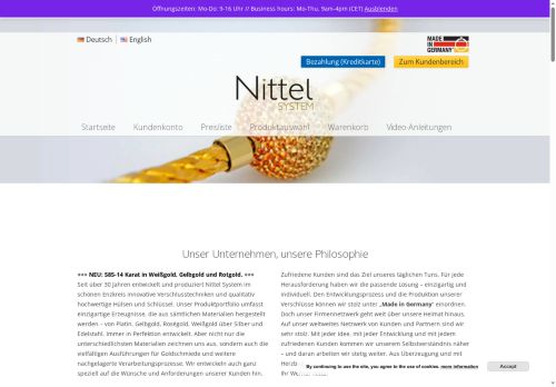 nittel-system.com capture - 2025-10-18 16:07:20