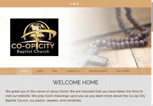 coopcitybaptistchurch.com capture - 2025-10-18 17:27:47