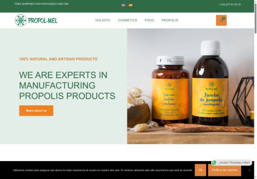 beeorganicpropolis.com capture - 2025-10-18 18:43:35