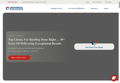 callusroofing.com capture - 2025-10-18 19:12:56