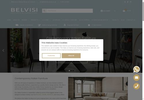 belvisifurniture.com capture - 2025-10-18 19:22:53