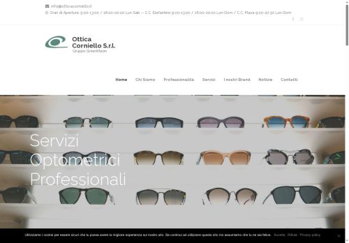 otticacorniello.com capture - 2025-10-18 19:41:30