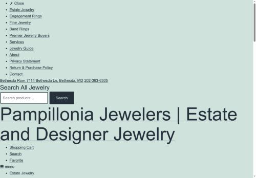 pampilloniajewelry.com capture - 2025-10-18 21:42:20