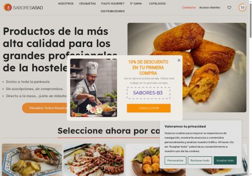 saboresabad.com capture - 2025-10-18 23:46:06