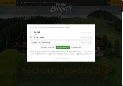 bischoferalm.com capture - 2025-10-19 00:46:33