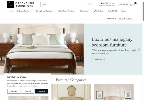 grosvenorbeds.com capture - 2025-10-19 01:00:35