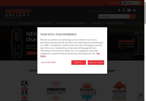 odysseyextremeracingbattery.com capture - 2025-10-19 01:52:15