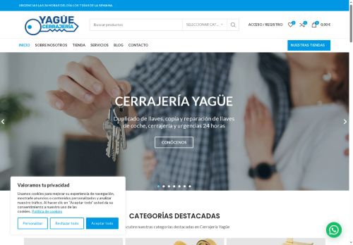cerrajeriayague.com capture - 2025-10-19 02:59:05