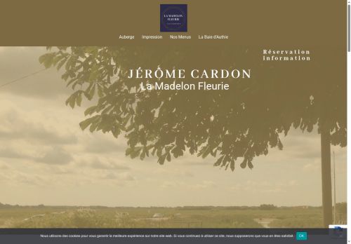 aubergedelamadelon.com capture - 2025-10-20 09:49:16