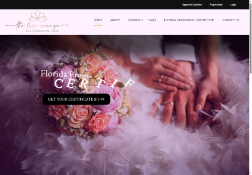 floridapremaritalcertificate.com capture - 2025-10-20 10:11:21