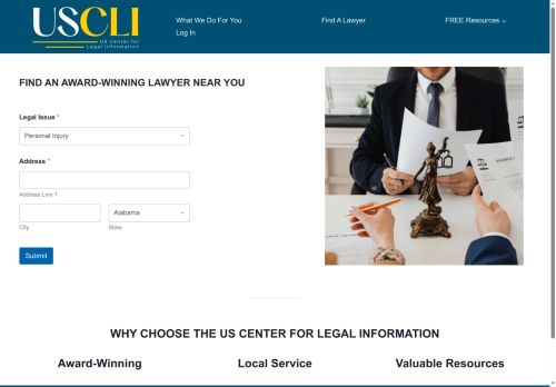 centerforlegalinformation.com capture - 2025-10-20 12:11:35