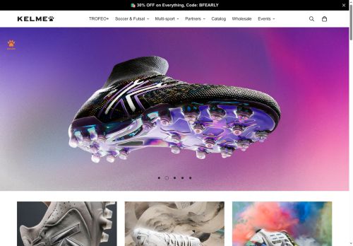 Kelme Sports USA capture - 2025-11-14 11:06:56