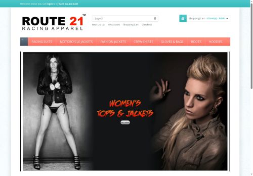 ROUTE 21 Racing Apparel capture - 2025-11-14 11:09:53