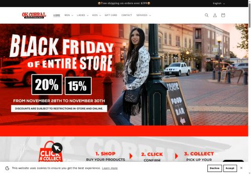 OK Corral Western Wear capture - 2025-11-28 13:32:50